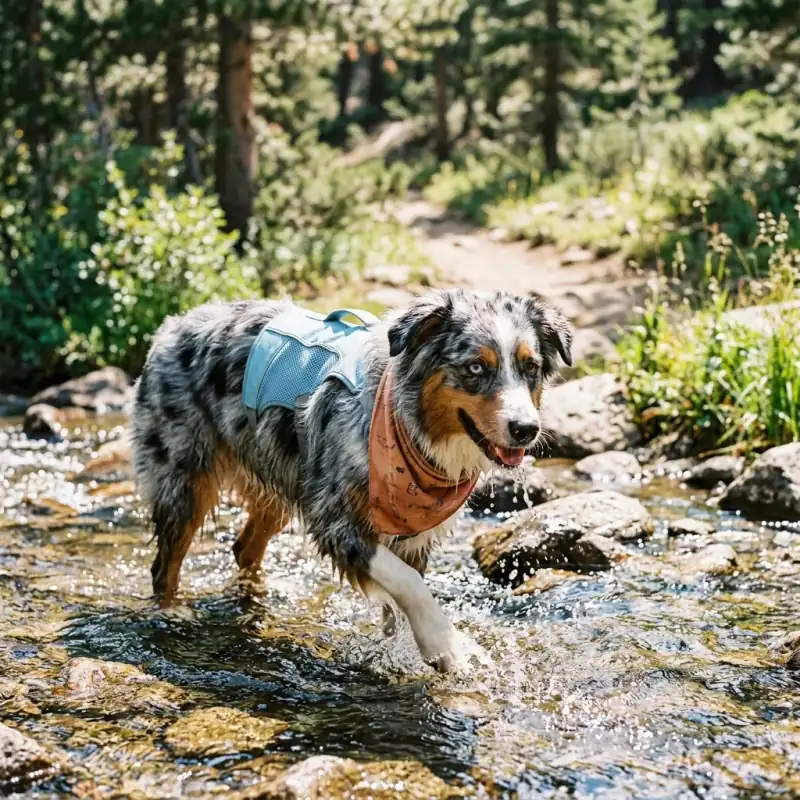 How to Keep Your Dog Cool & Safe on Summer Hikes
