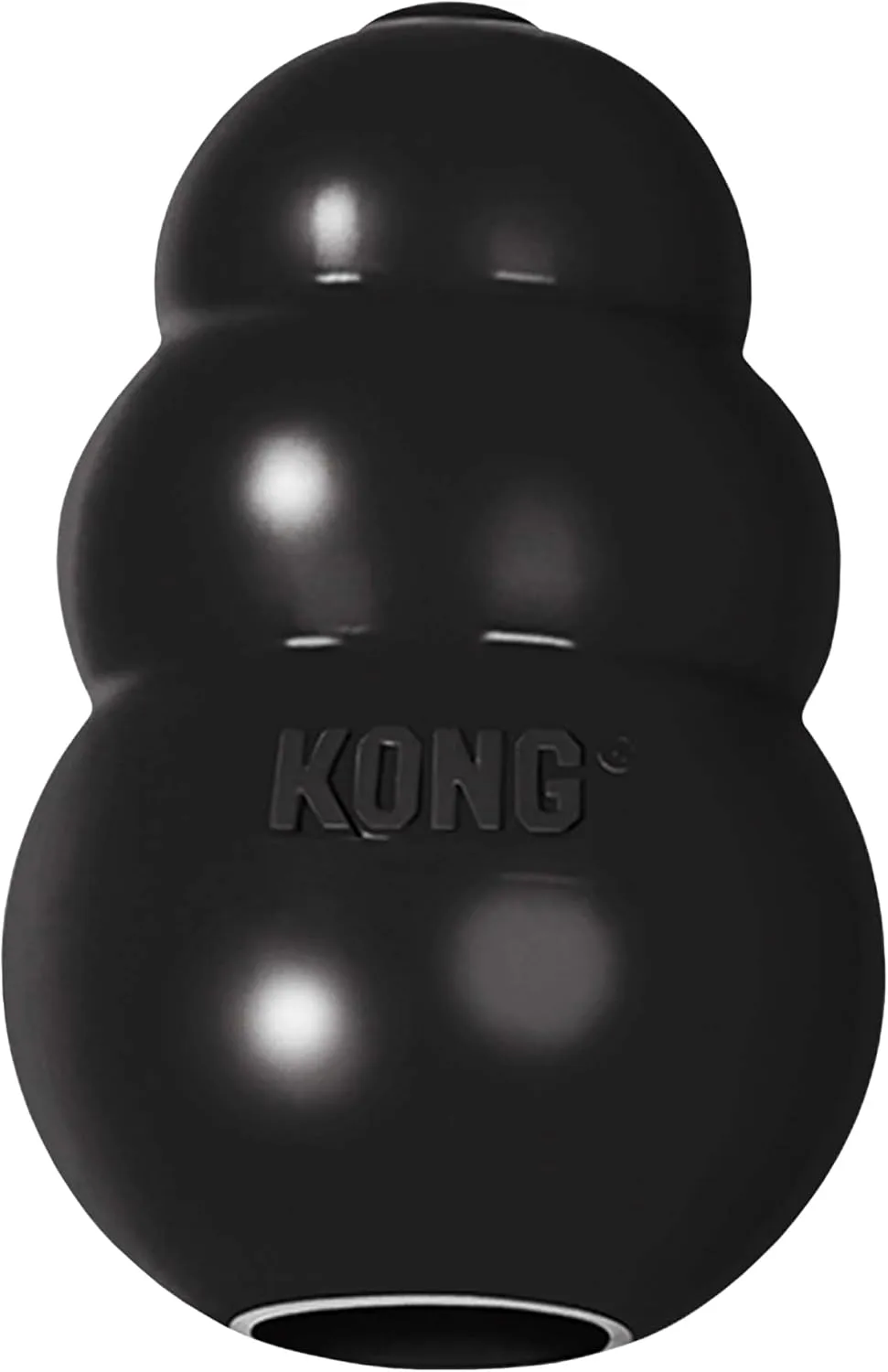 KONG Extreme X-Large black natural rubber stuffable dog chew toy