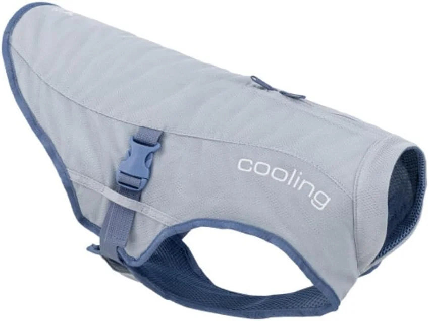 Kurgo Core Cooling Vest for dogs with two-way zipper and reflective trim