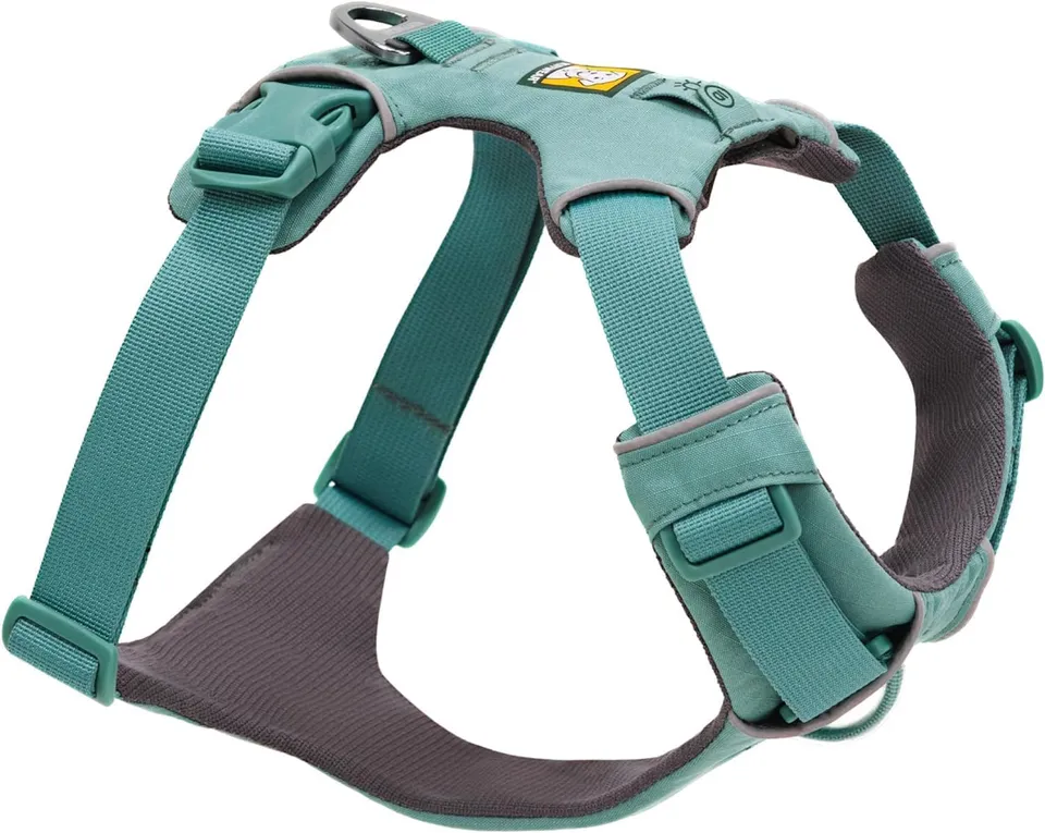 Ruffwear Front Range no-pull dog harness in teal
