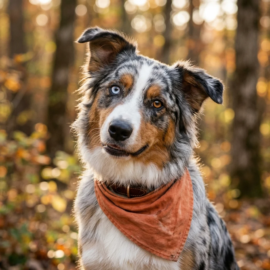Scout in the forest